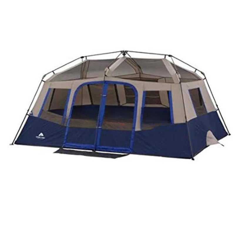 14' X 10' 10-Person Instant Cabin Tent,No Assembly Required,Construction: Polyester, Steel