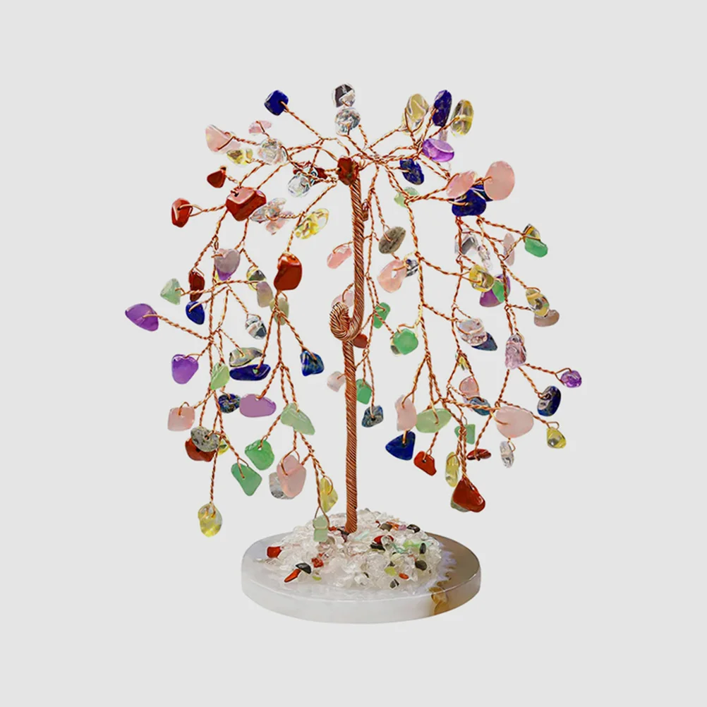 Irregular Natural Chip Stones Gravel Tree Craft Supplies DIY Colorful Stone Beads Loose Beads Home Decor