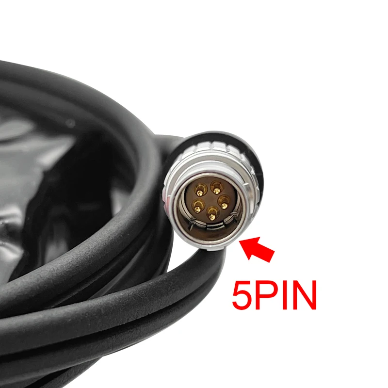 A00630+A00400 EXTERNAL POWER CABLE WITH ALLIGATOR CLIPS, For TRIMBLE AND TOPCON GPS TO PDL HPB