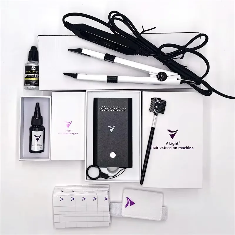 V light hair extension machine high-end connection technology machine in hair extensions tools