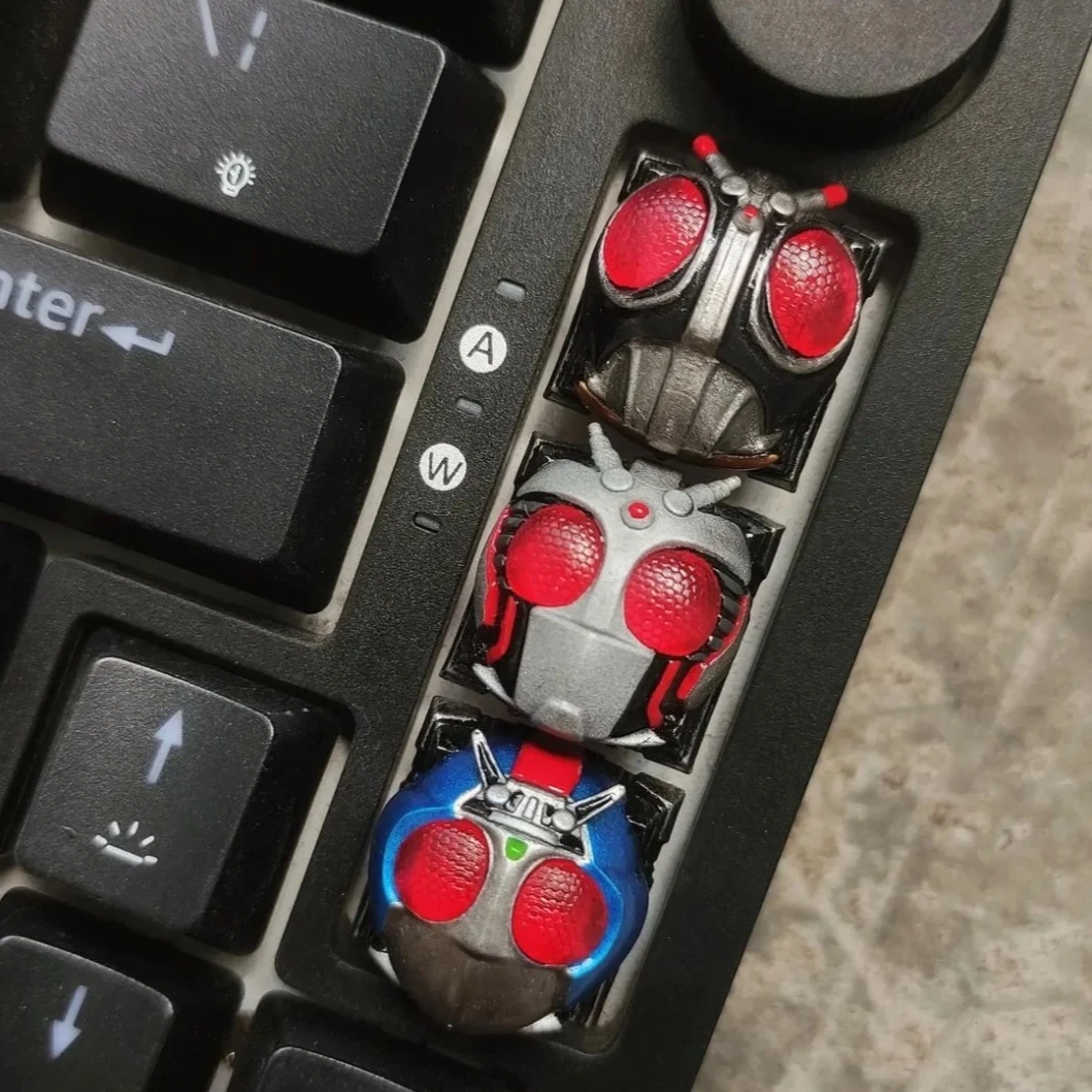 

Kamen Rider Resin Esc replace Keycap Cool Keyboard decor Anime Themed Gifts For Gaming Enthusiasts Collect Ornament Model Toys