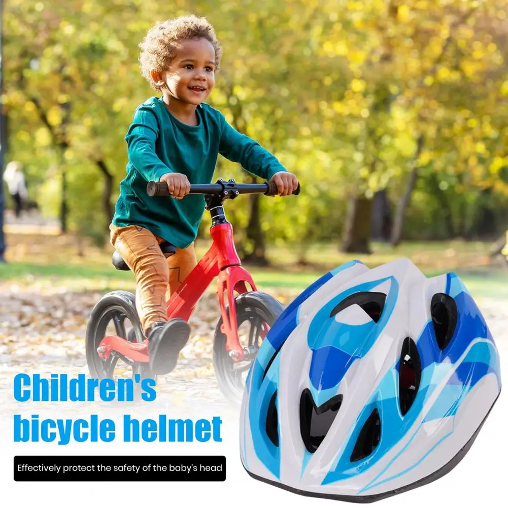 

Mountain Road Bike Helmet Anti-collision Child Breathable Helmet Adjustable Buckle Shockproof Lightweight for Scooter Skateboard