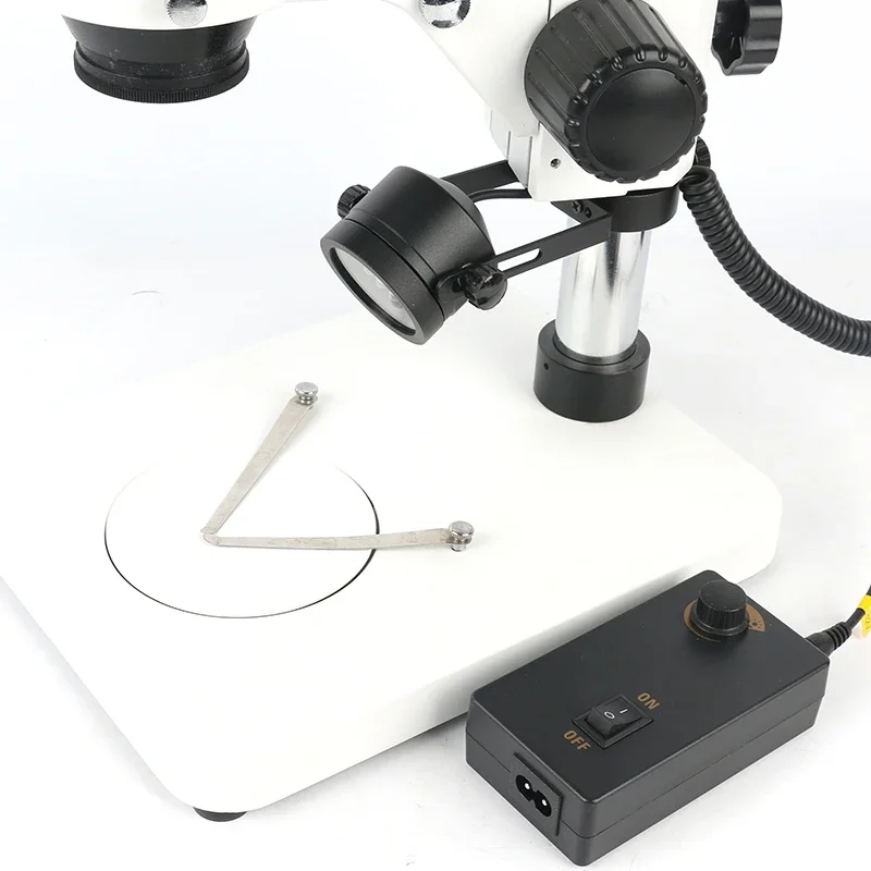 Регулируемый наклонный кольцевой светильник, лампа-осветитель, наклонная лампа, 24 шт., светодиодный заполняющий светильник 25 мм или 32 мм для видеостереомикроскопа