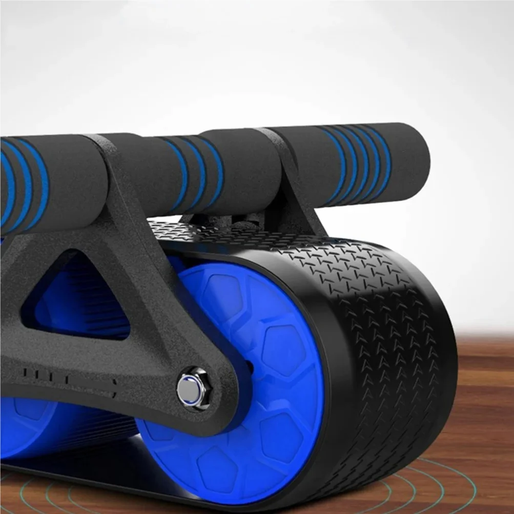 

1Pcs Abdominal Exercise Roller Blue Ab Wheel Trainer Core Strengthening Fat Device for Daily Training