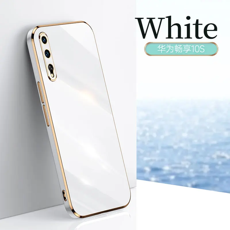 For Huawei Y8P Case Protective Electroplating Shockproof Huawei Y8P Case Cover Silicone TPU Soft