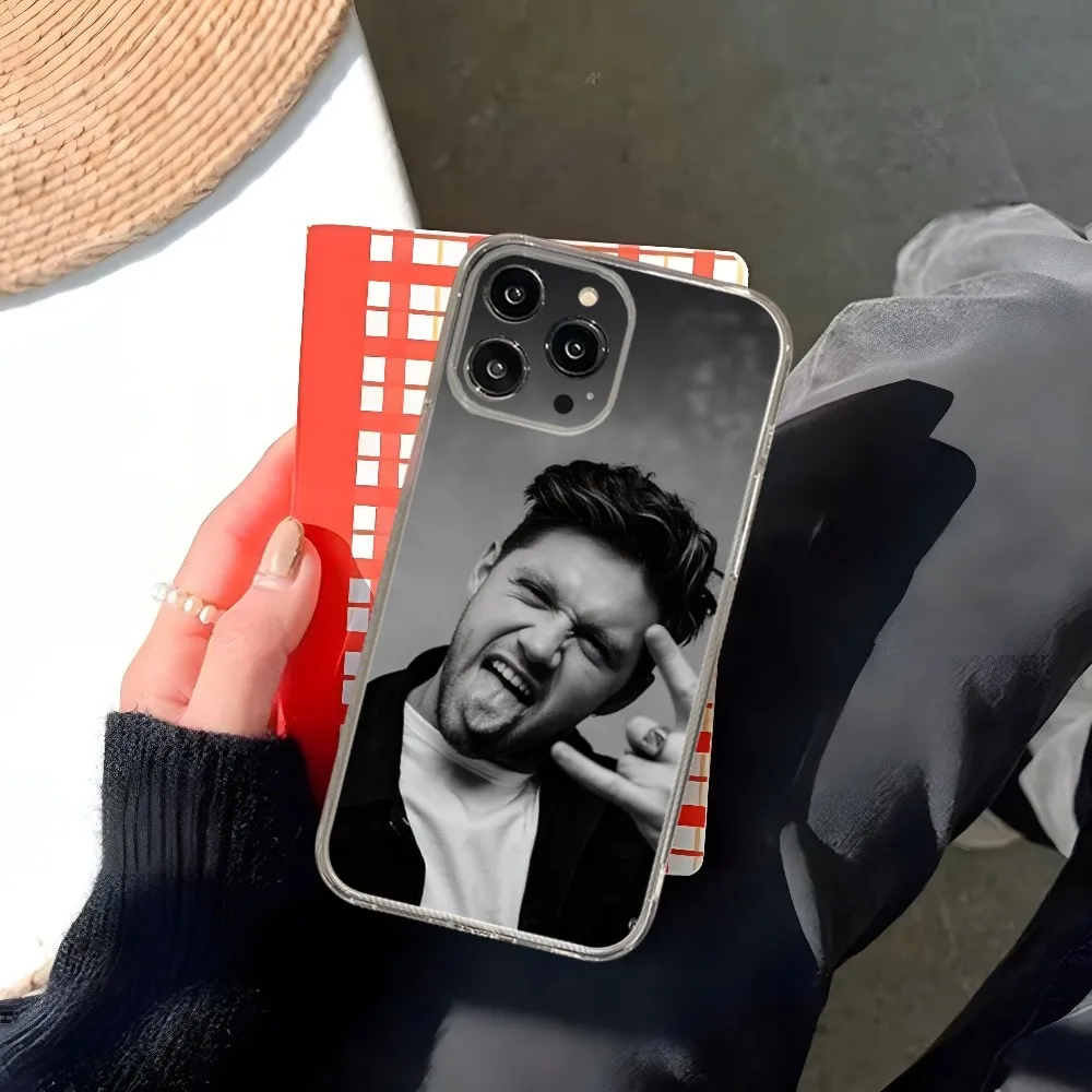 Niall Horan Phone Case for iphone 15 14 13 12 Pro Mini 11 Max Xr X Xs 8 Plus Transparent silicone Cover