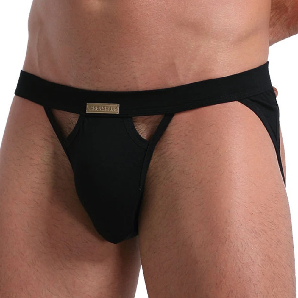 

Мужские трусики, стринги, нижнее белье с низкой талией, дышащие трусы с открытой попкой, мужской чехол для геев, нижнее белье, удобные стринги