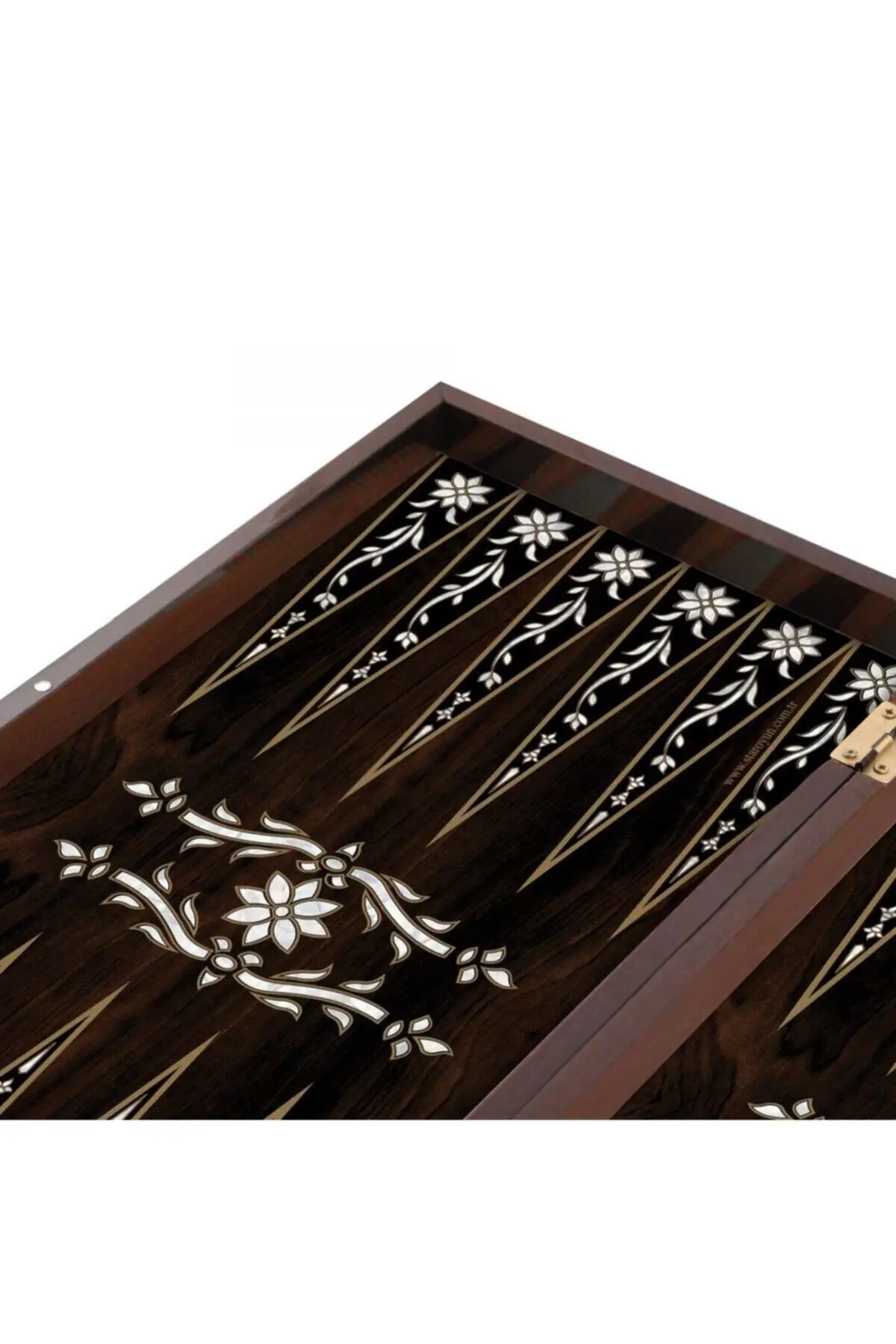 Big Size Wood Veneer Backgammon Set-48.5 X 25 X 6 Cm stylish design fun games beautify your hobby