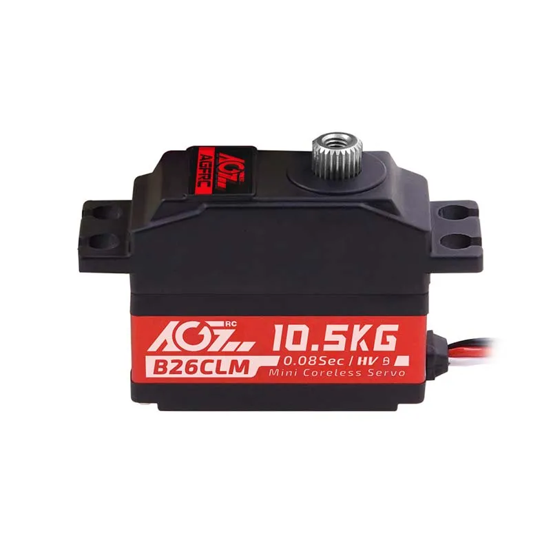 AGF B26CLM Digital Quick-Lock Tail Servo with Titanium Teeth, 10.5 kg, for Semi-Metal HelicoptersAGF B26CLM Digital Quick-Lock T