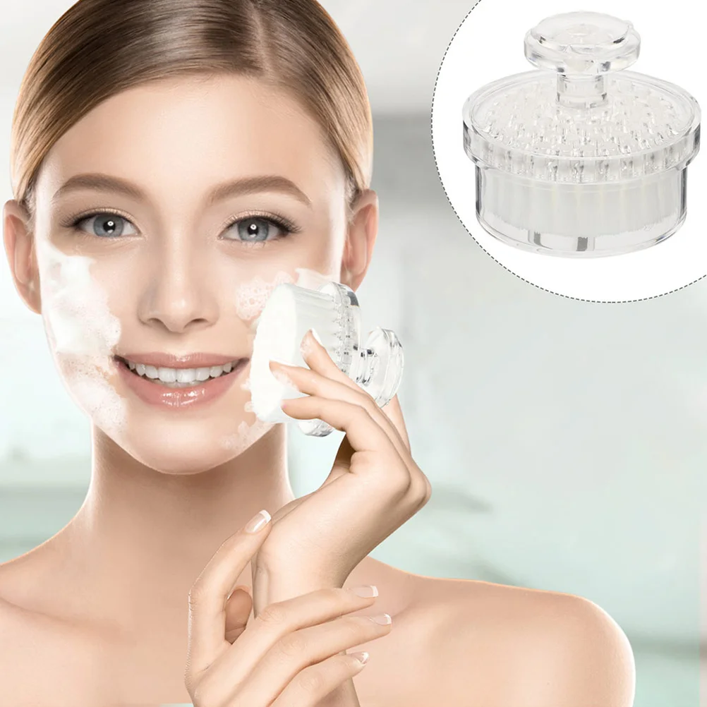 Cepillo facial multifunción, masajeador de limpieza facial, exfoliante de mano, champú exfoliante