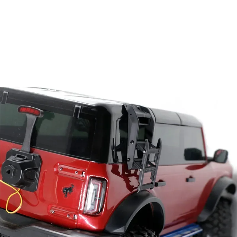 Geri çekilebilir Merdiven Merdiven TRXS TRX4 Defender Bronco Eksenel SCX10 YK4082 1/8 1/10 RC Paletli Araba Yükseltme Parçaları