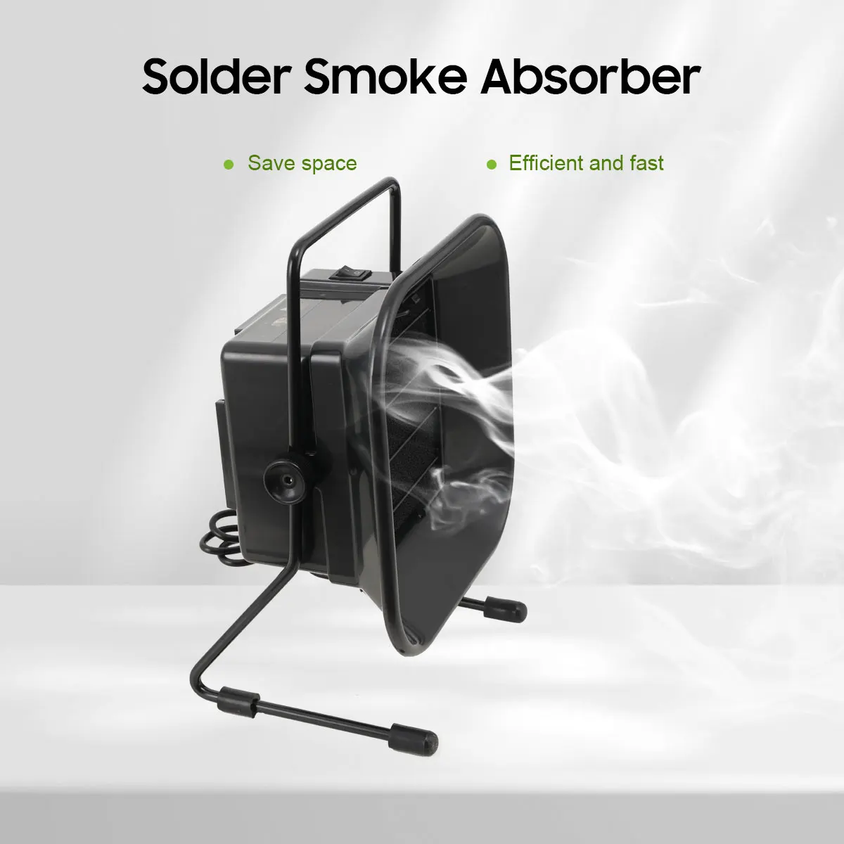 30W Rauchabsorber Lötdampf-Absaugventilator Rauchfilter-Werkzeug Spezialisiertes Rauchentfernungsgerät