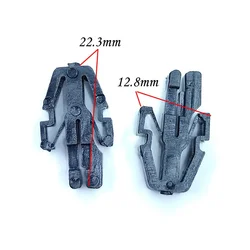 20Pcs Radiator Grille Rivet Retainer Grill Clips For Mazda Toyota Honda Mitsubishi Outlander Lancer Isuzu Car Clips 9046713005
