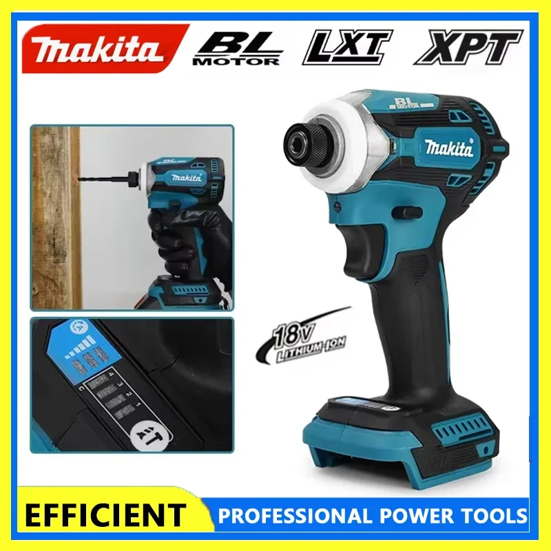 

Makita DTD171 Бесщеточная ударная отвертка Аккумуляторная отвертка Дрели Аккумуляторные электроинструменты 18 В BL Двигатель Голый инструмент