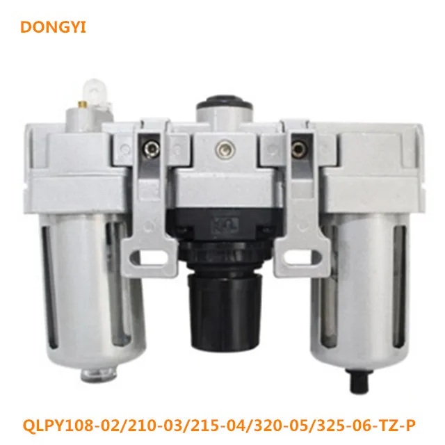 High Quality Oil Filter Regulator Trap Pneumatic Water Separator Pressure Manual Drainage QLPY108-02/210-03/215-04/320-05/325-06