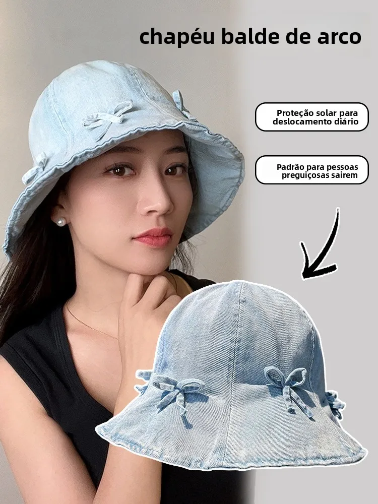 chapeu-de-pescador-f-em-denim-com-laco-borboleta-chapeu-de-verao-para-viagens-ao-ar-livre-chapeu-casual-dobravel