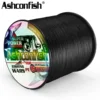 Ashconfish 슈퍼 파워 16 가닥 땋은 얼음 낚시 2000M PE 바닷물 바다 낚시 500LB 강한 저항 직조 중공 코어 3