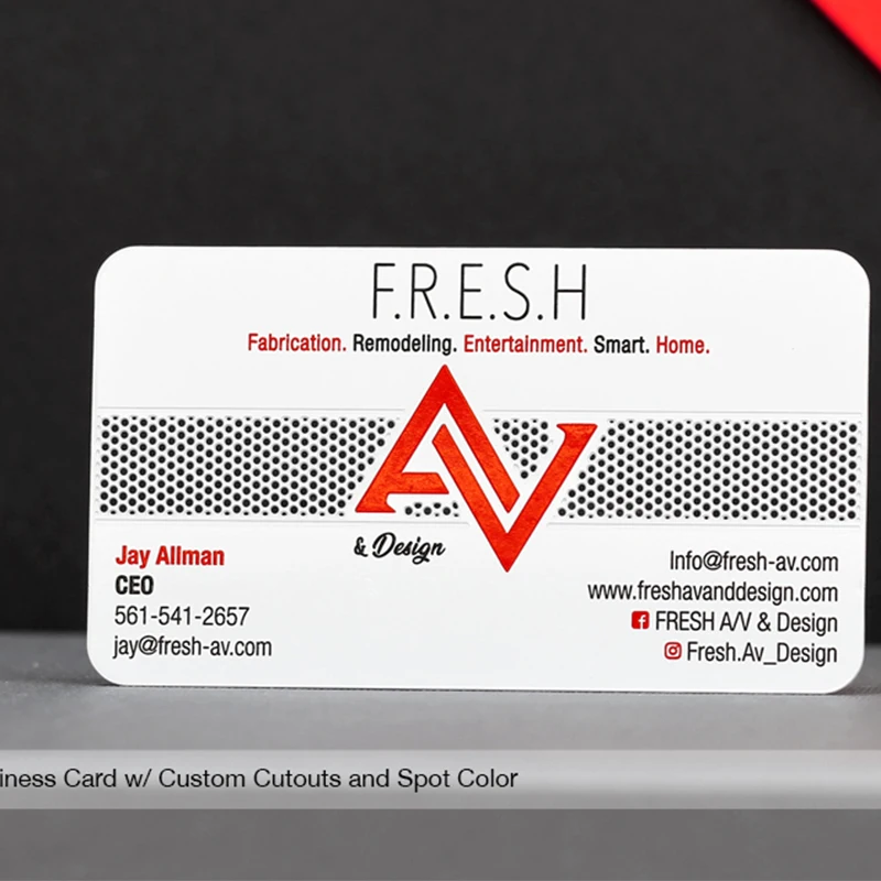 

Stainless steel metal card electroplating white business card design and production