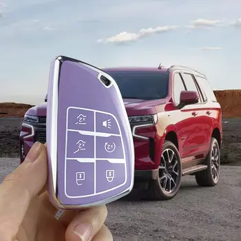 適用於 2021-2023 年雪佛蘭 Suburban、Tahoe、GMC Yukon、別克 Encore、Avenir 的鑰匙圈保護套 10 最佳銷售 雪佛蘭鑰匙圈套 - №5