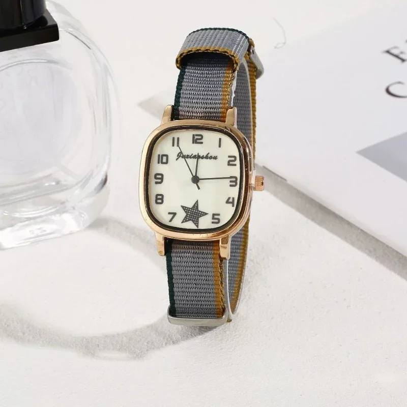 

Retro Minimalist Star Square Watch Women's Casual Wristwatch Women Quartz Watches Ladies Clock Gift Reloj Mujer Relogio Feminino