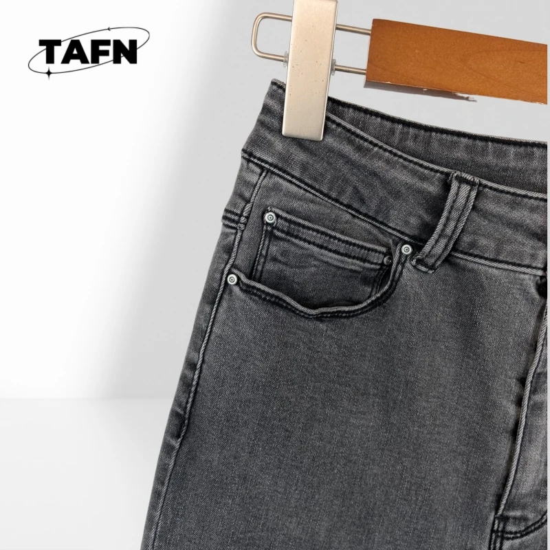 سراويل كاجوال رجال الأعمال الجميلة ذات الملمس المتقدم من الدنيم - احترافية ومريحة طوال اليوم AE1905 #2