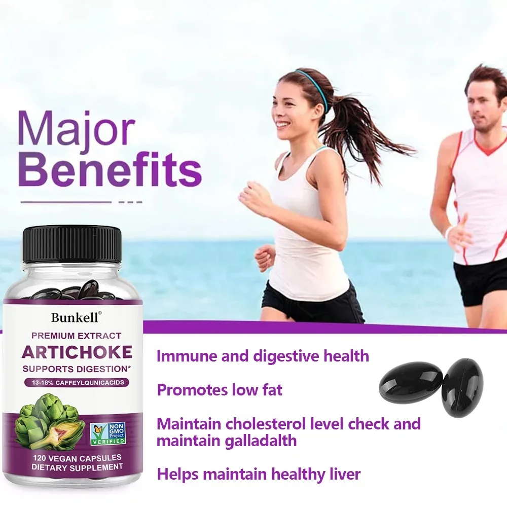 Artichoke Extract - Natural Cleansing and Detoxifying Supplement for Liver Support, Immune Support and Skin Health