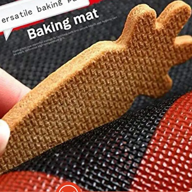 Silicone Baking Mat Food Grade Silicone Grill Heat Resistant Oven Baking Silicone Mat Baking Tray Baking Net Baking Kitchen Tool