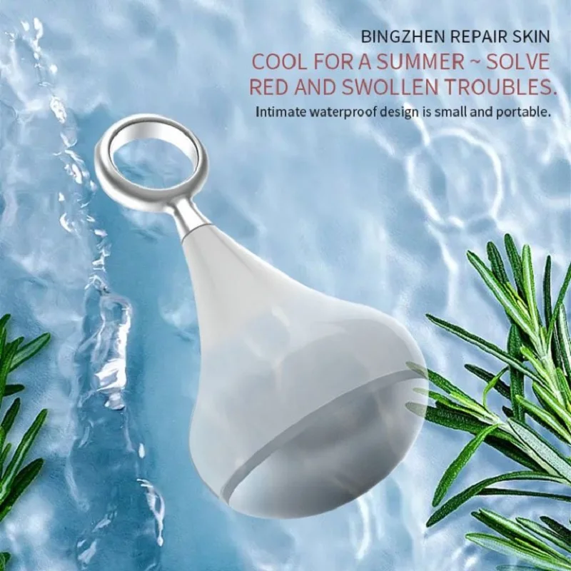 

THB Sterling Silver Ice Therapy Anti-Puffiness Anti-acne Whitening Pore Remover Scar Repair Facial Beauty Equipment