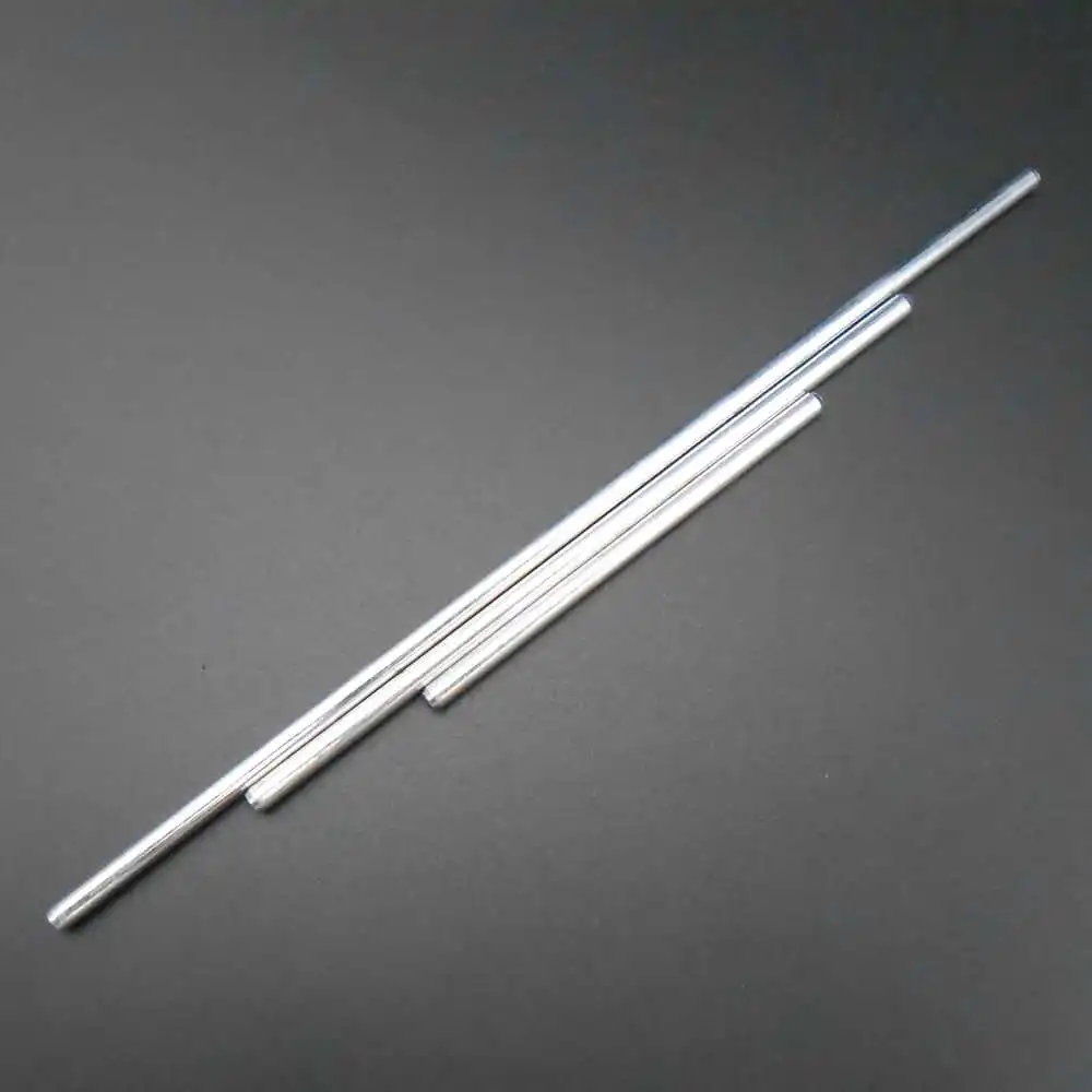 10Pcs/Lot 3MM 38mm 60mm 100mm 150mm M3 Iron Shaft Toy Car Wheel Axle for DIY Accessories Motor Shaft 38/60/100/150MM *FD205-208