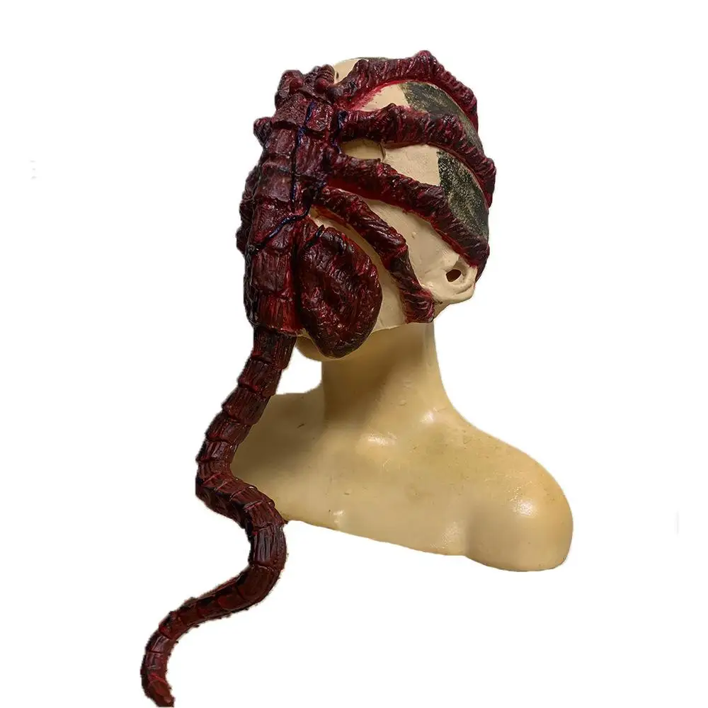 映画エイリアン地球コスプレマスクコスチュームヘルメット小道具大人用ハロウィンパーティーホラーフルフェイスヘッドラテックスマスク