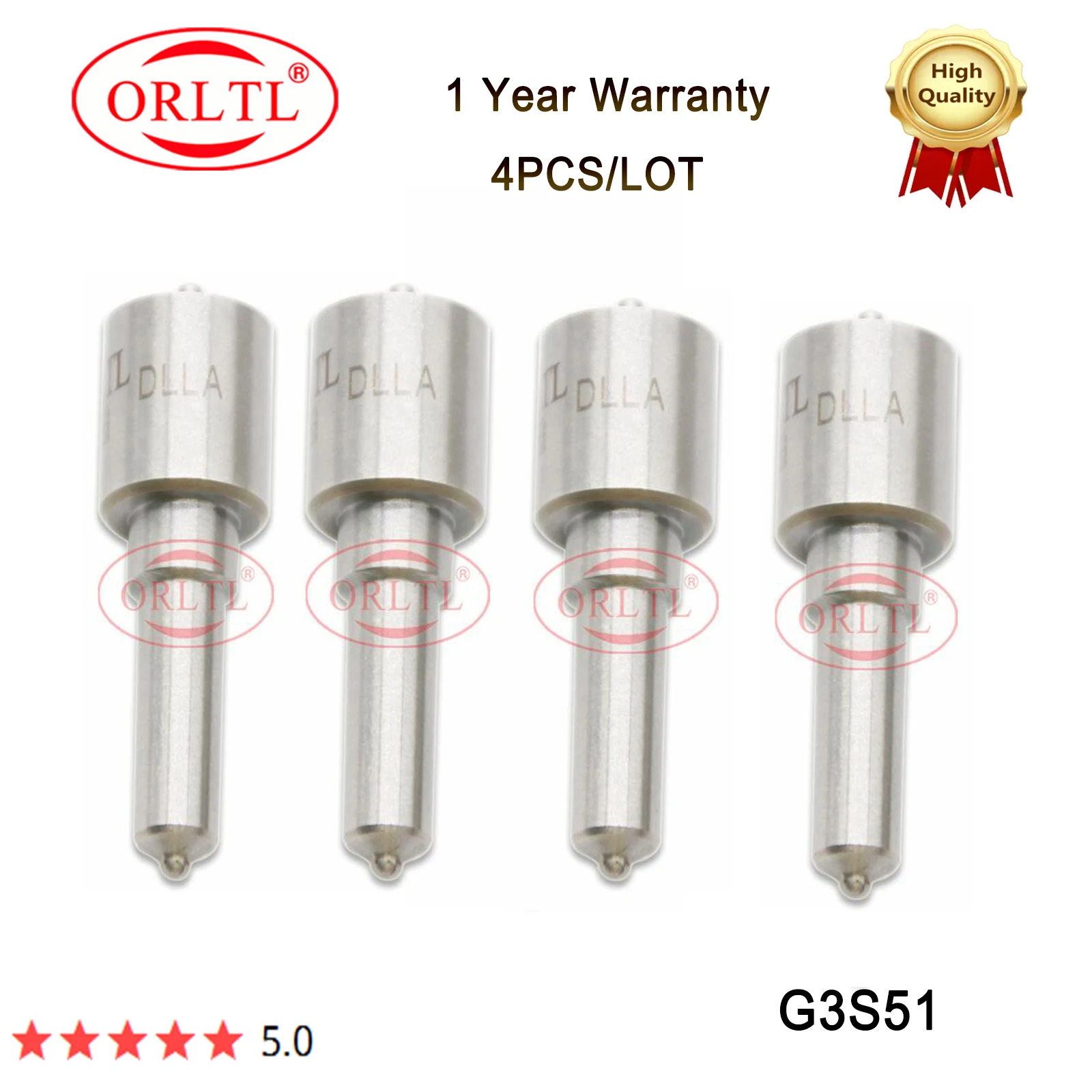 

4PCS 16600-5X30A Common Rail Injector Nozzle Tips G3S51 293400-0510 For Nissan 295050-1050 DCRI301050 9729505-105