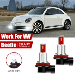 2pcs Led Car Fog Lamp for VW Beetle 2012 2013 2014 2015 2016 H11/H8 Front Fog Light Bulb Car Accessories Canbus 12V/35W