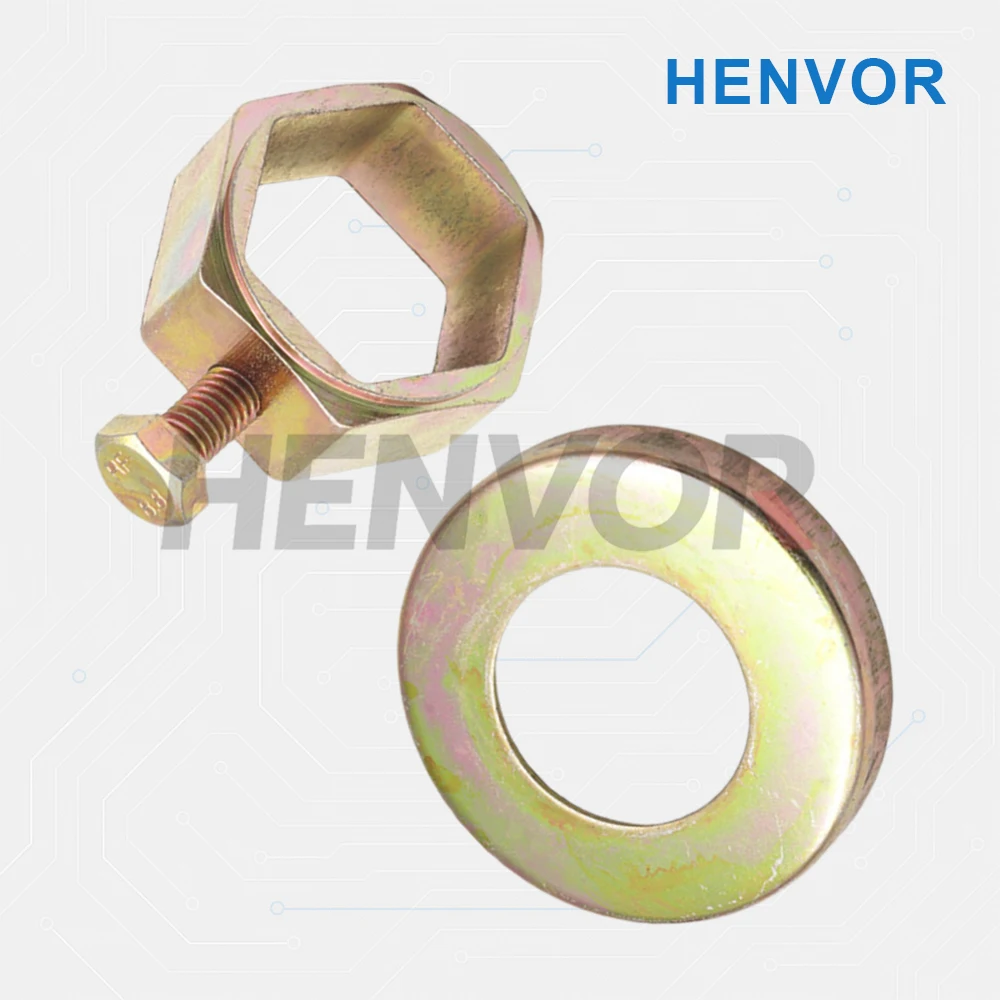 Micro Tiller Gearbox Hex Shaft Oil Seal Cover Limit Sleeve Fixing Sleeve For 178 186 Cultivator Transmission Parts