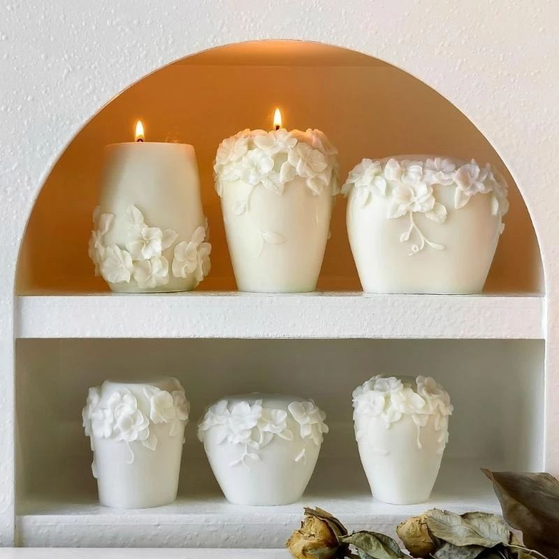 

Heat Resistant Silicone Rattan Flower Mold for DIY Enthusiasts .A5KE