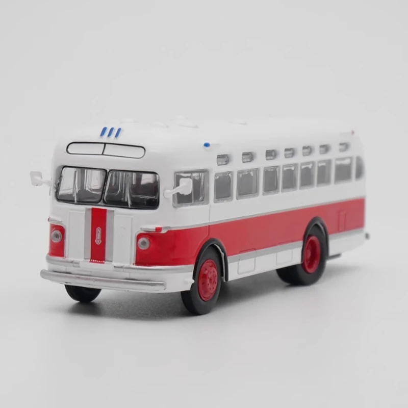 

IXO Diecast 1:72 Scale ZIS 155 Bus Alloy Car Model Finished Product Simulation Toy Collection Gift Static Model Display