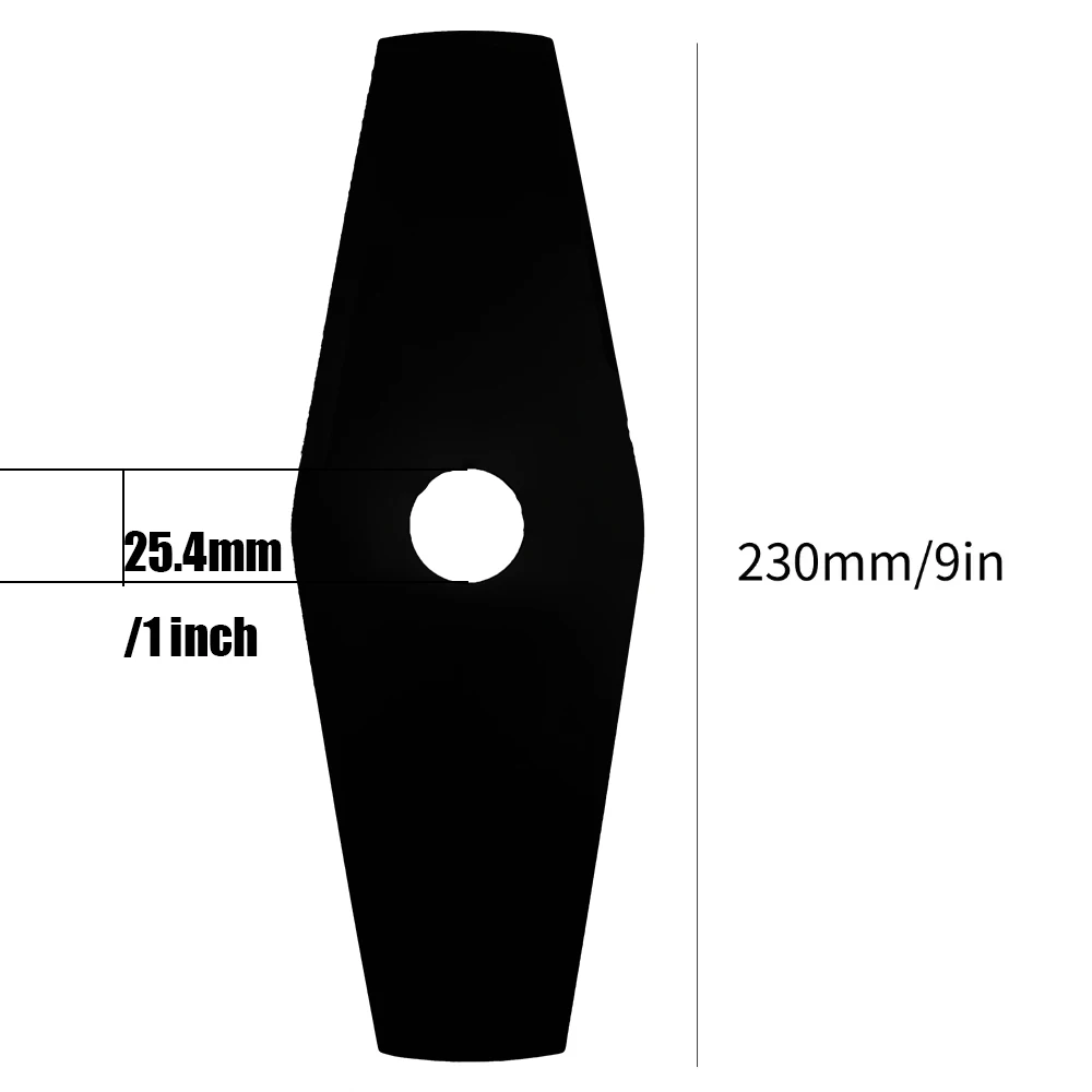블랙 잔디 예초기 브러시 커터 블레이드 톱, 잡초 이터 스팅 트리머 블레이드, 정원 잔디 커팅 블레이드, 정원 도구 액세서리, 9 인치