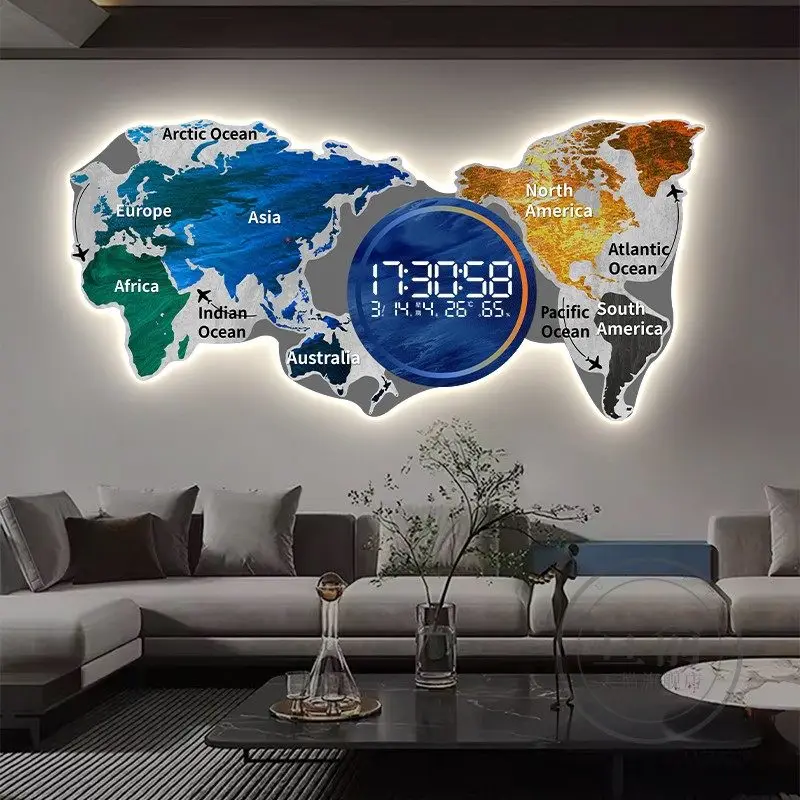 

Creative Design Wall Watch Xenomorph Art Mural Modern Interior Wall Clocks Aesthetic Luxury Relogio De Parede Home Decoration