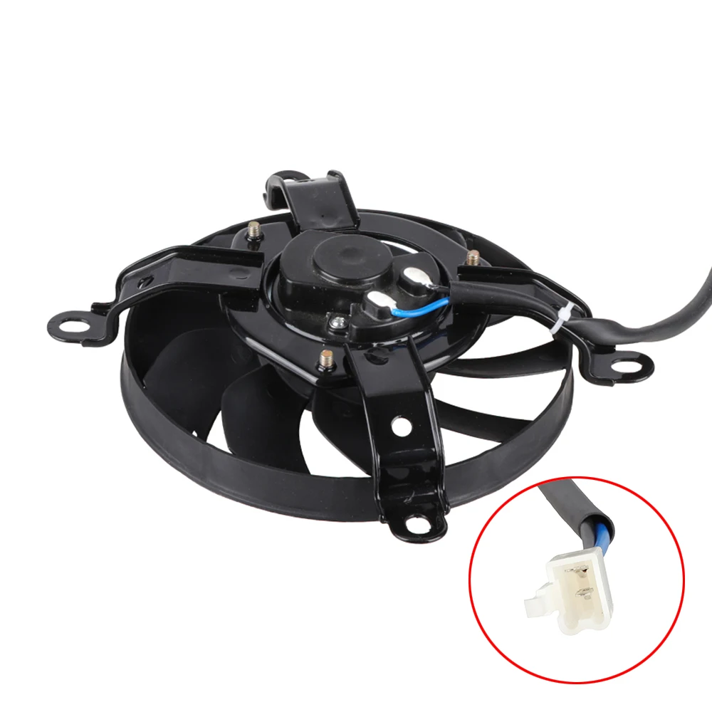 Motorcycle Radiator Fan Cooling Water Oil Cooler Engine Electric 12V For Motocross Dirt Pit Bike ATV Quad Buggy Accessories
