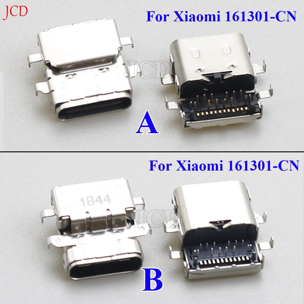 1PC For Xiaomi Computer Tail Plug Type-C Built-in Interface 161301-CN Laptop Charging Port USB Jack Socket Type c Connector 24p