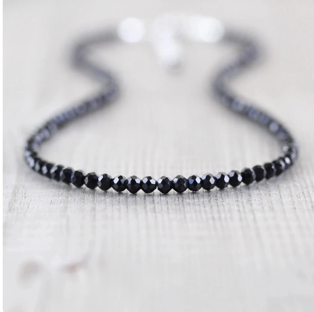 Yellow & Blue Sapphire Gemstone Beaded Necklace