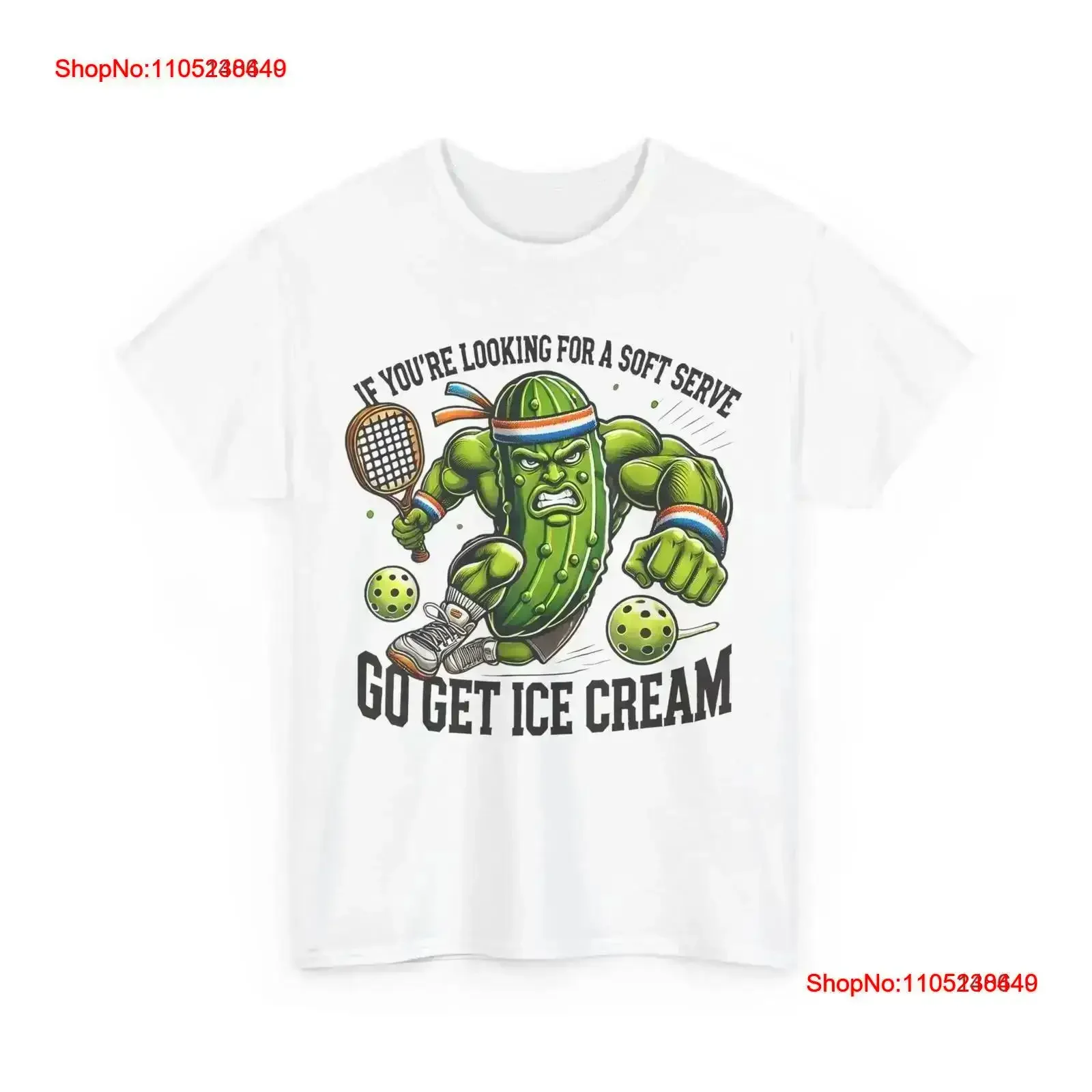 Pickleball If You're Looking for a Soft Serve Go Get Ice Cream Funny T Shirt vintage Washed Stylish Versatile vintage Washed