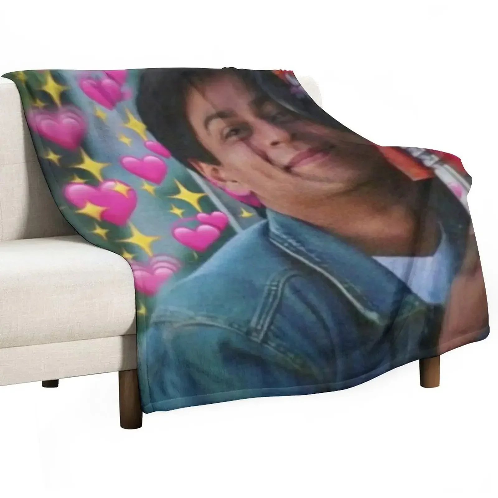 

shahrukh khan Throw Blanket Summer Beddings Thermals For Travel Flannel Fabric Blankets