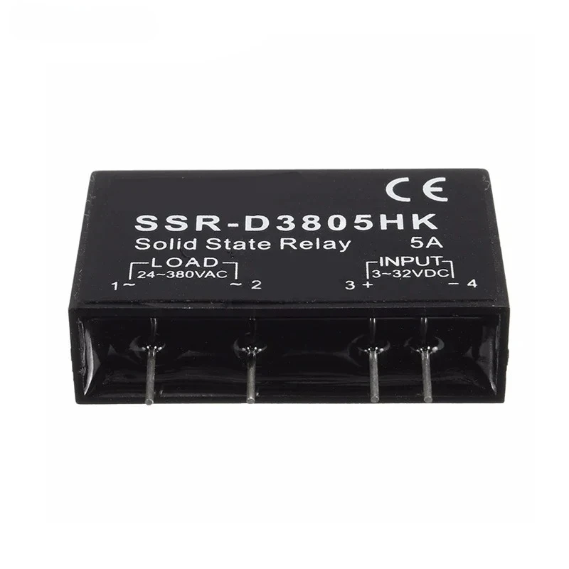 Solid State Relay SSR-D3803HK SSR-D3805HK SSR-D3808HK DC-AC SSR D3803HK/D3805HK/D3808HK 3A 5A 8A Relays PCB Dedicated With Pins