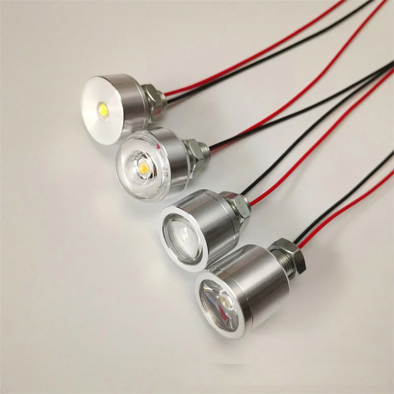 1 Stück 3V 5V 12V 24V Kleiner LED-Strahler Flutlicht 3000K Naturweiß 4000K 6000K Dekorations-Display-Schrank Maschinen-Ausrüstungsleuchte