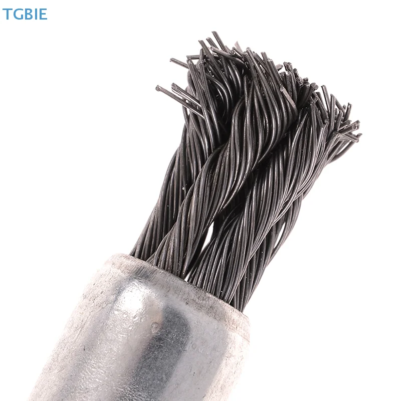 

[TL][TL] Торцевая щетка с проволочным узлом 20 мм из нержавеющей стали с хвостовиком 1/4 дюйма для шлифовальной машины