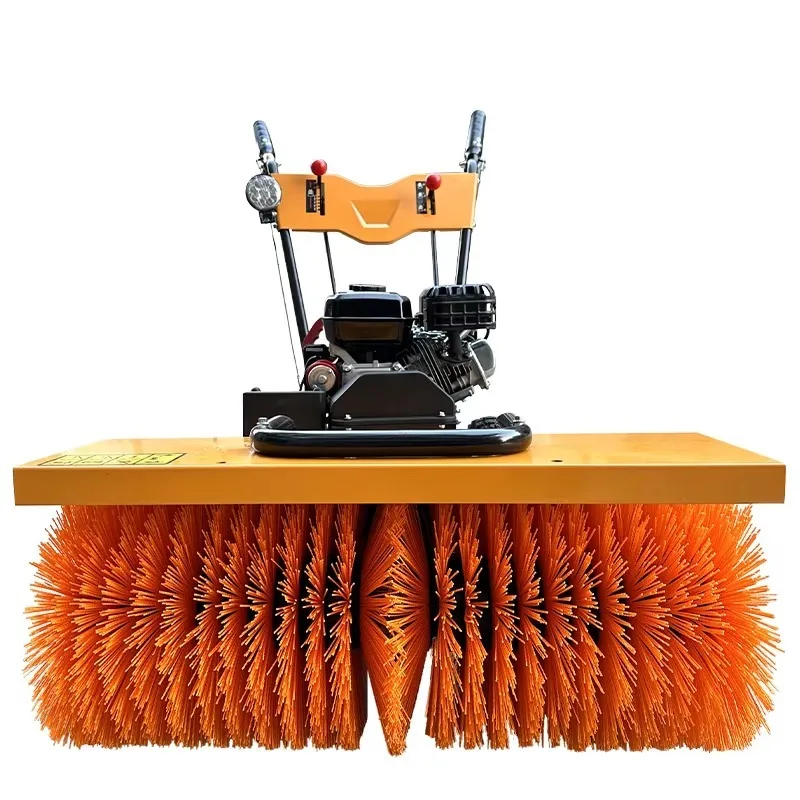 China Professional Snow Sweeping Machine Cheap Snowblower Snow Thrower  Brush Snow Blower Snowplow for Sale view 4