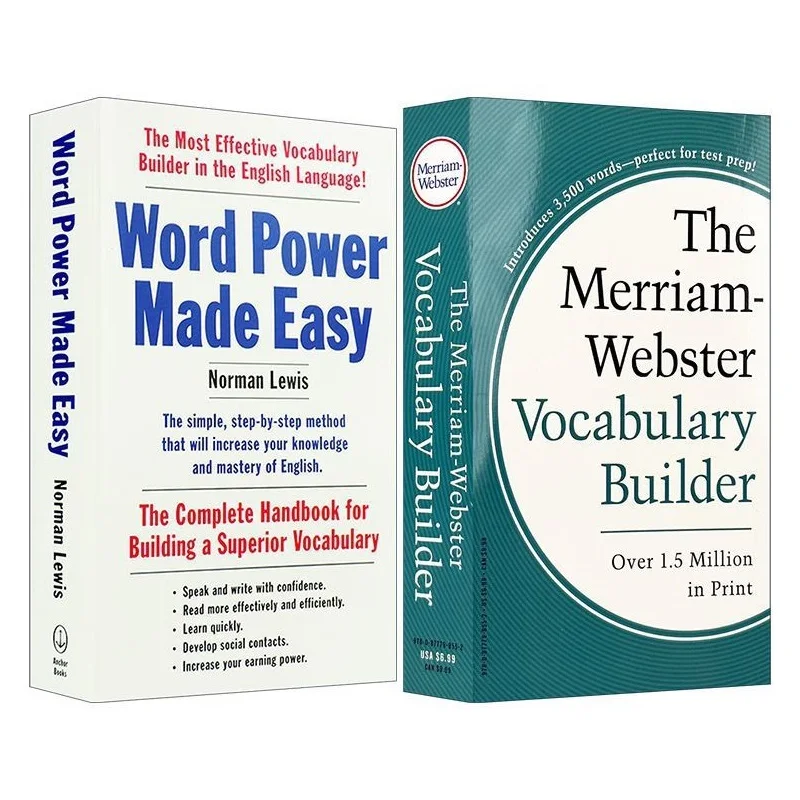 Word Power Made Easy Merriam Webster's Vocabulary Builder English Original Reference Book Dictionary