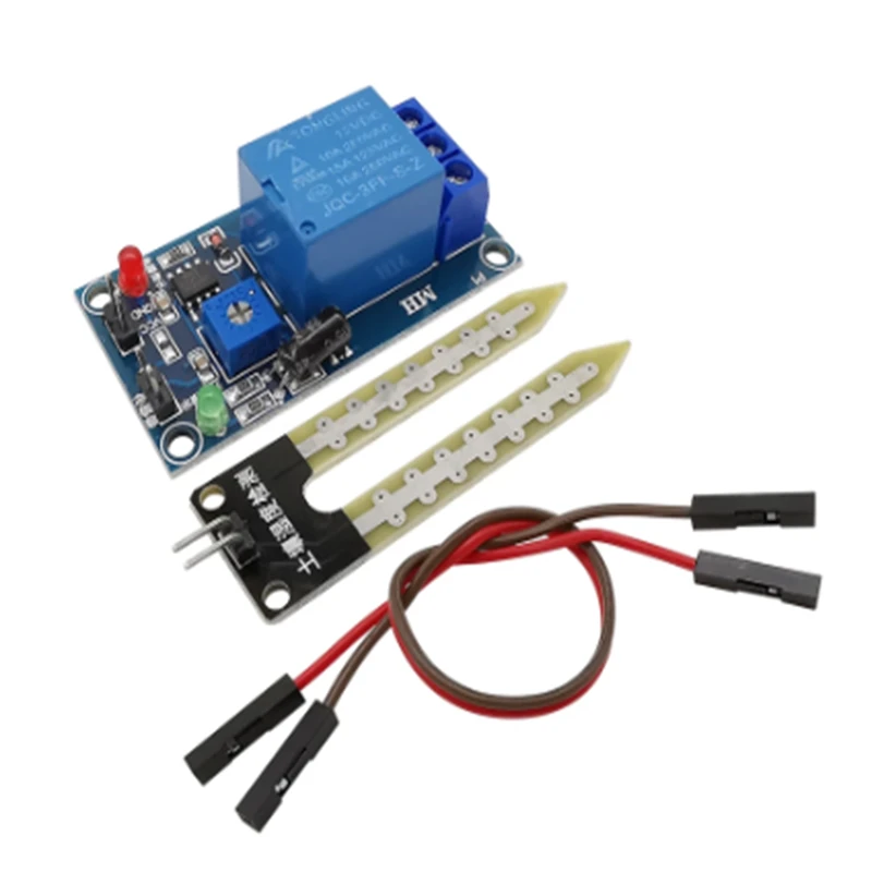 

DC 5V 12V Soil Moisture Sensor Relay Control Module Automatic Watering of The Humidity Start Switch Relais Module