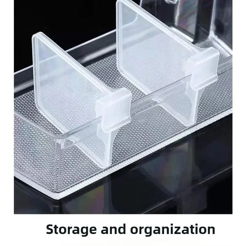 Refrigerator Partition, Side Door Partition, Dividing Clip, Small Partition For Organizing And Storing, Snap On Adjustable Clip view 3