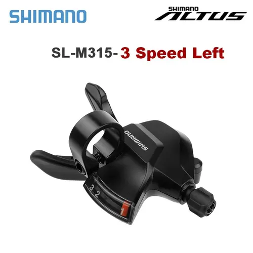 Imagen 2 del producto Shimano-palanca de cambios para bicicleta de montaña, SL-M315, 7 y 8 velocidades, Altus, RD-M310, desviador trasero, 21S, 24V, 3S